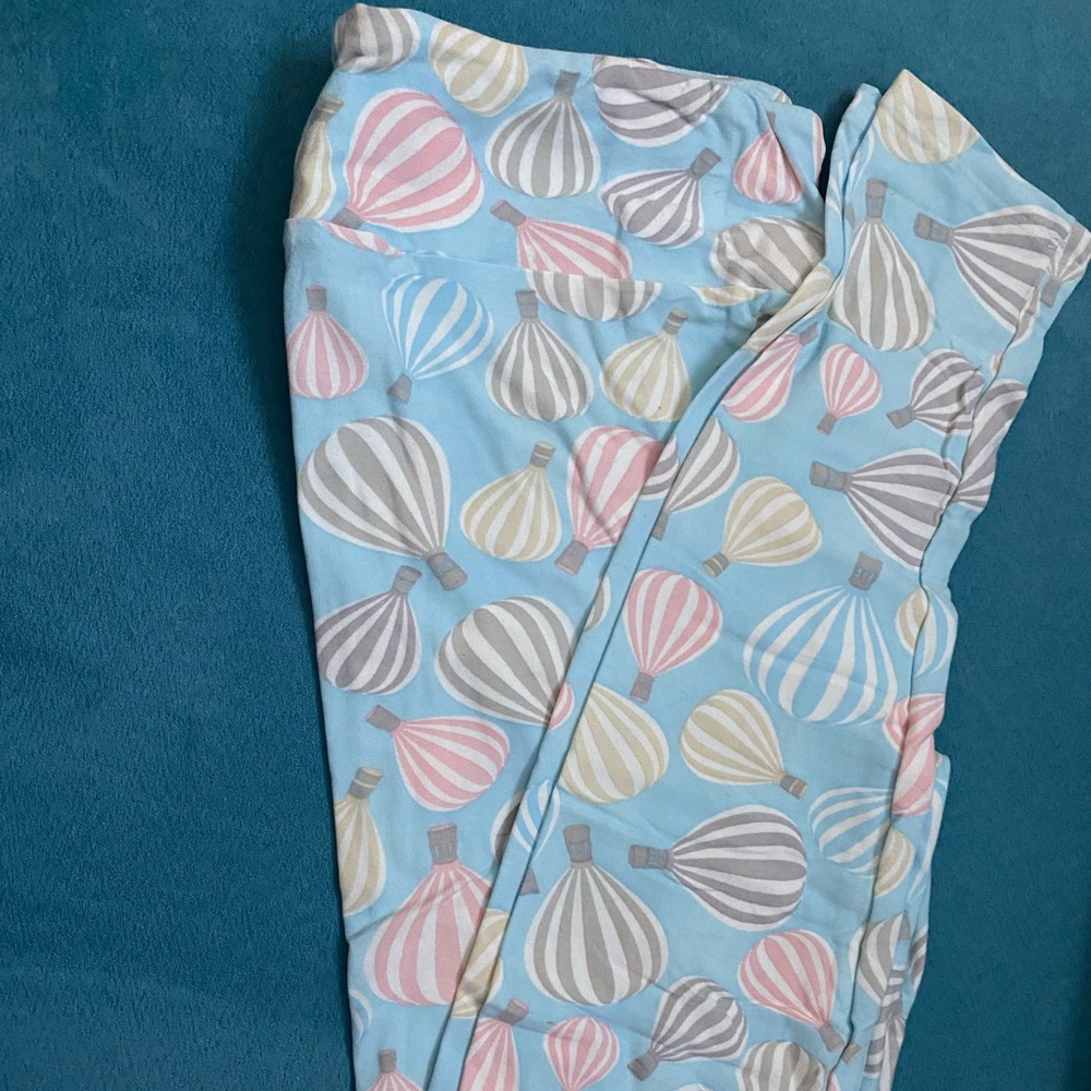 New Lularoe TC leggings hot air balloons LLR